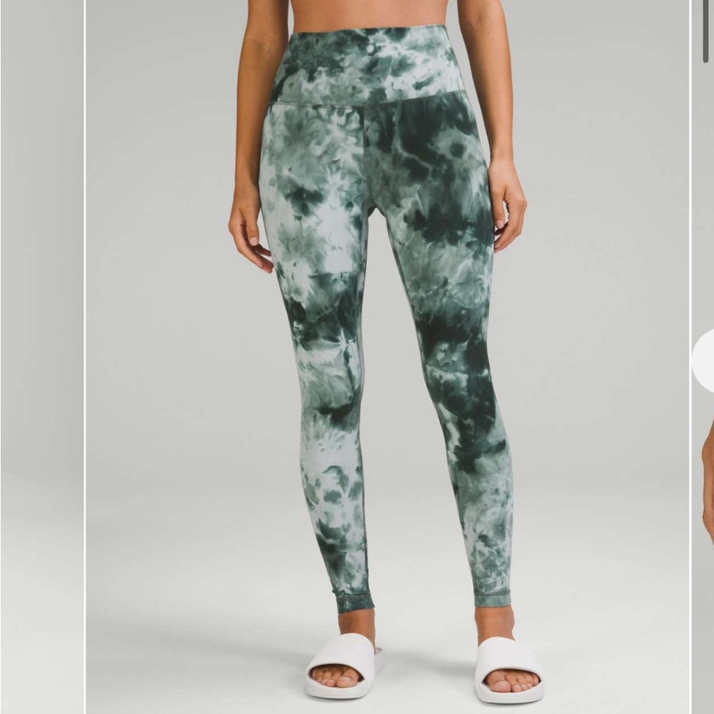 Lululemon Align High-Rise Pant 31" Diamond Dye Starlight Smoked Spruce sz.2